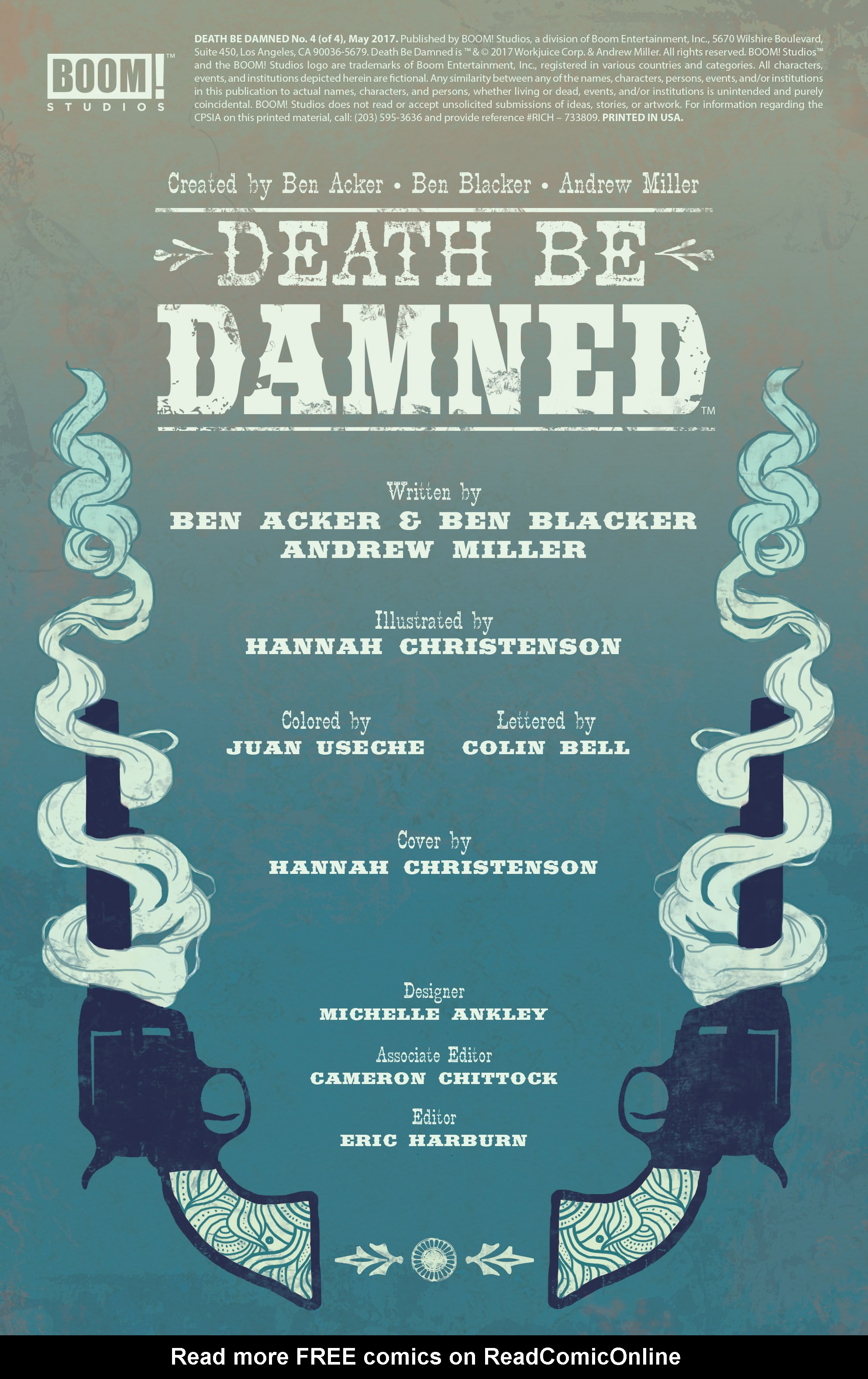 Read online Death Be Damned comic -  Issue #4 - 2