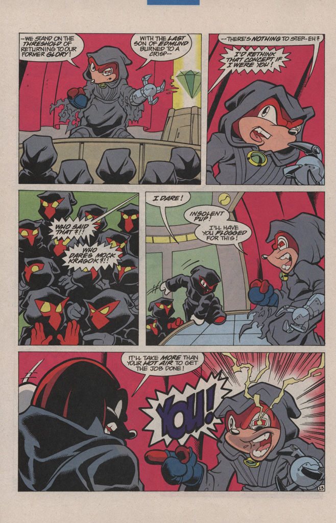 Read online Knuckles the Echidna comic -  Issue #3 - 18