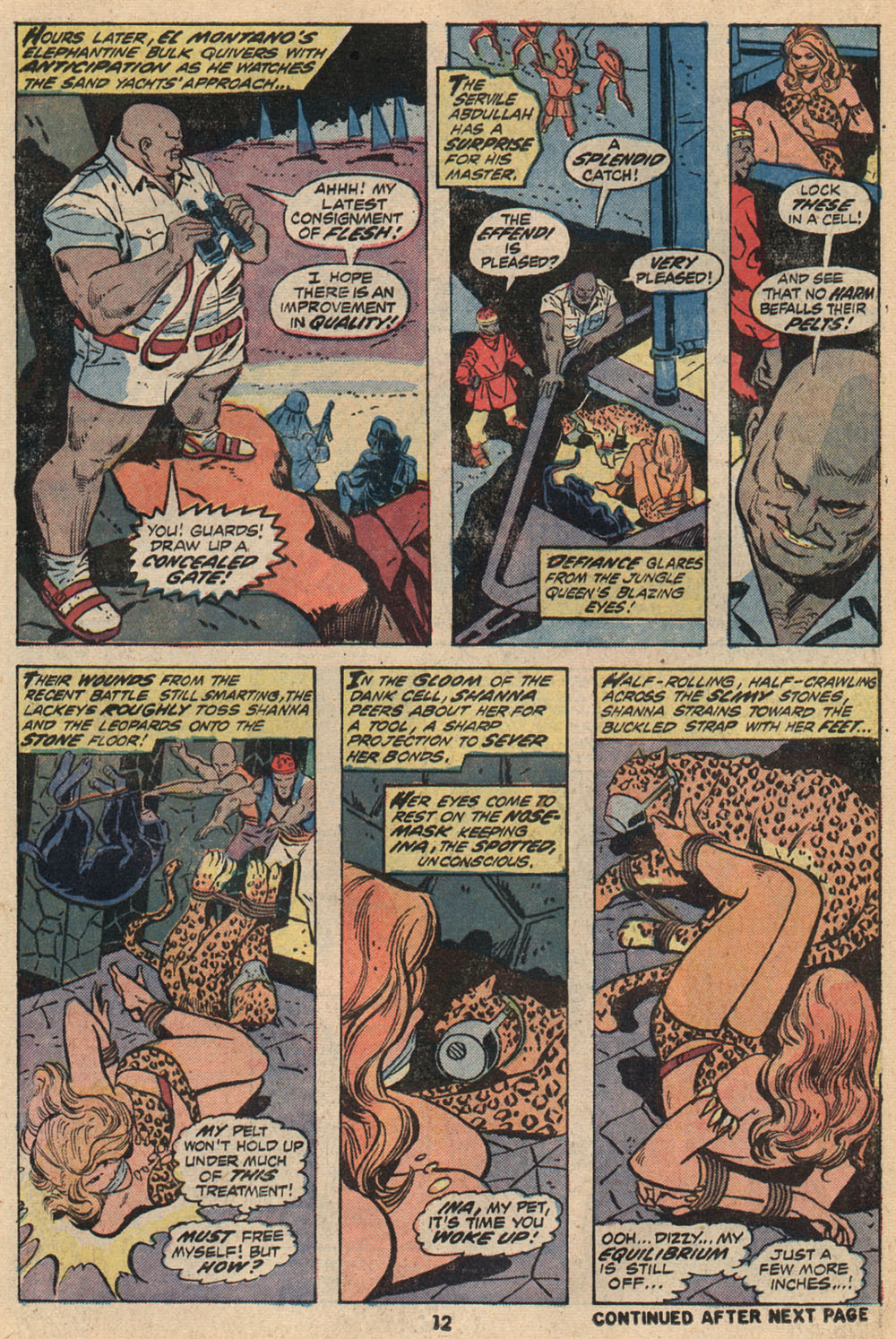 Read online Shanna, the She-Devil (1972) comic -  Issue #2 - 10