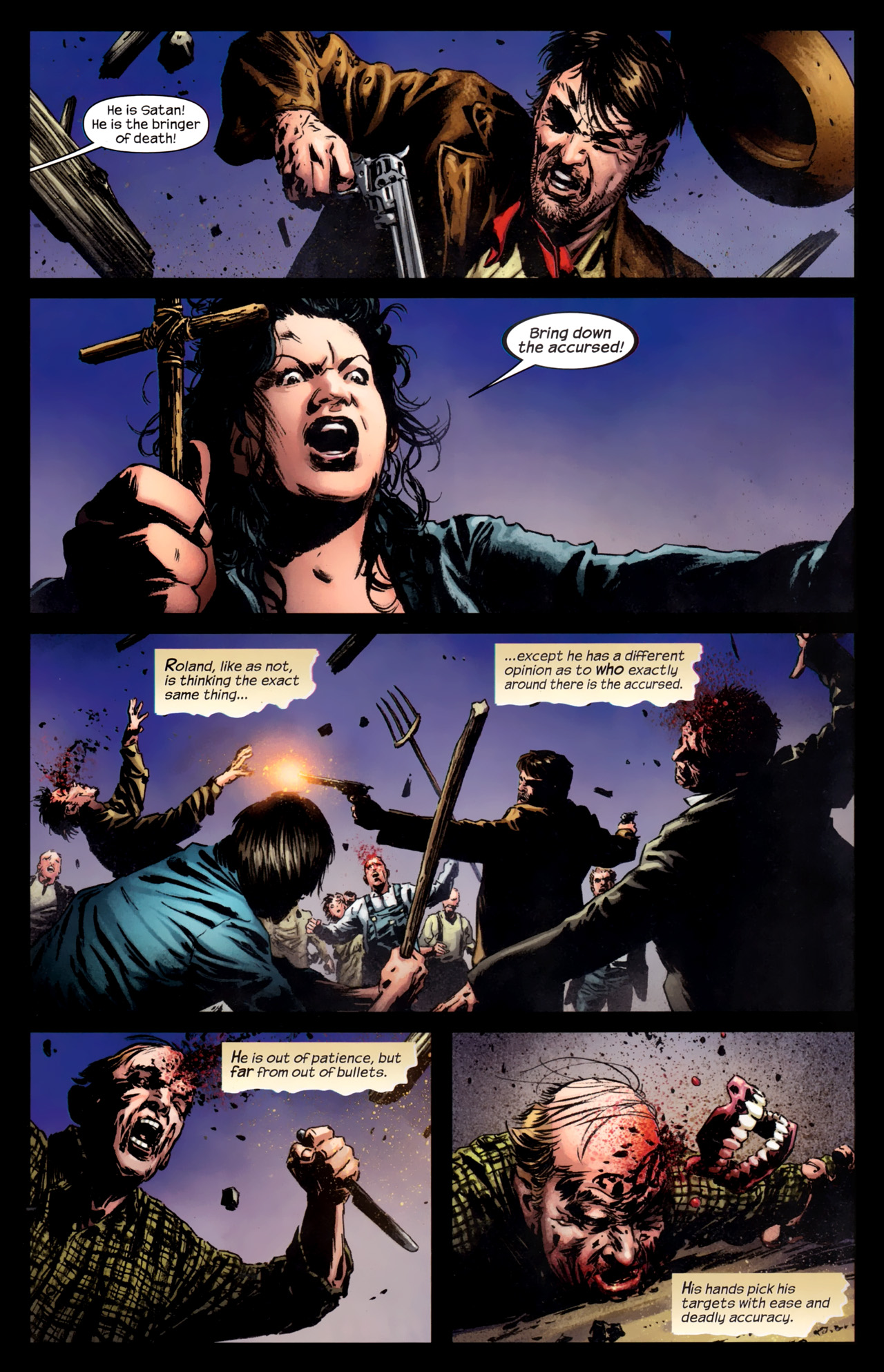 Read online Dark Tower: The Gunslinger - The Battle of Tull comic -  Issue #5 - 7