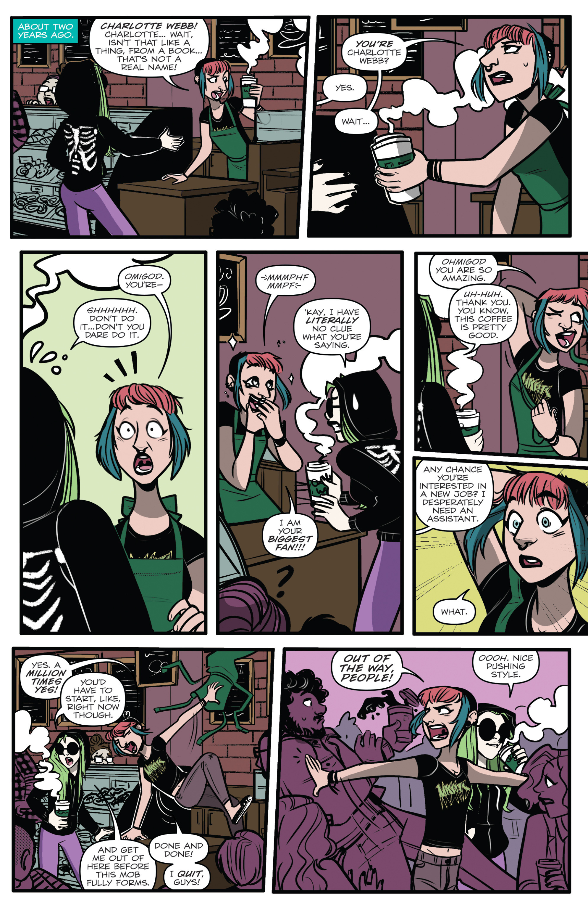 Read online Jem: The Misfits comic -  Issue #1 - 19
