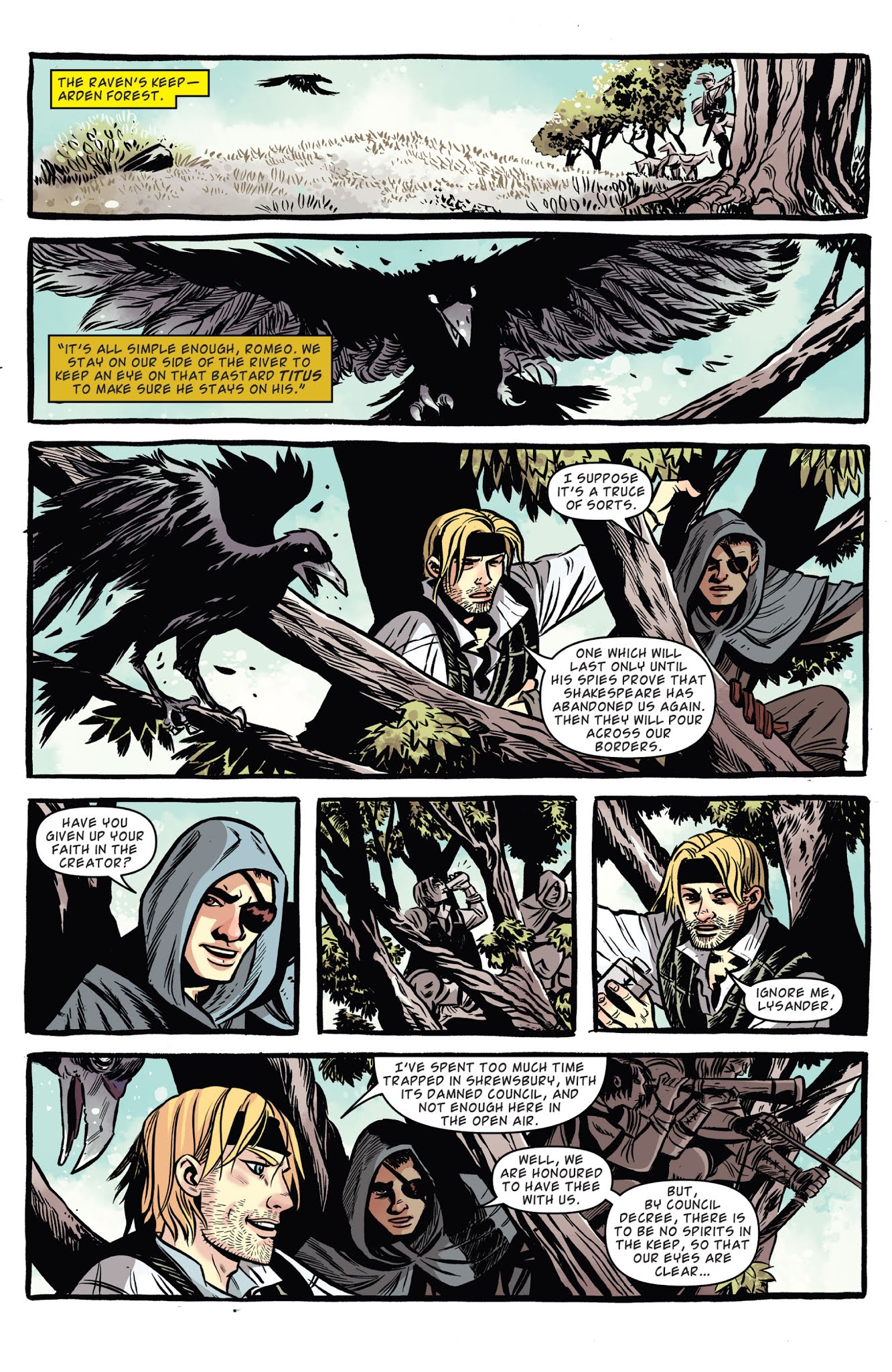 Read online Kill Shakespeare: The Tide of Blood comic -  Issue # TPB - 21