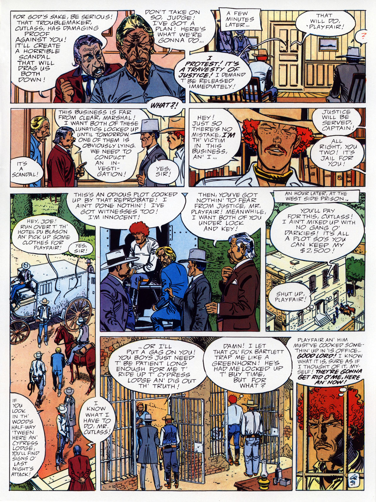 Read online Epic Graphic Novel: Moebius comic -  Issue # TPB 8 - 55