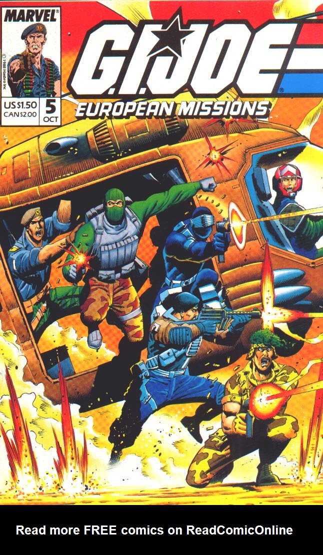 Read online G.I. Joe European Missions comic -  Issue #5 - 1