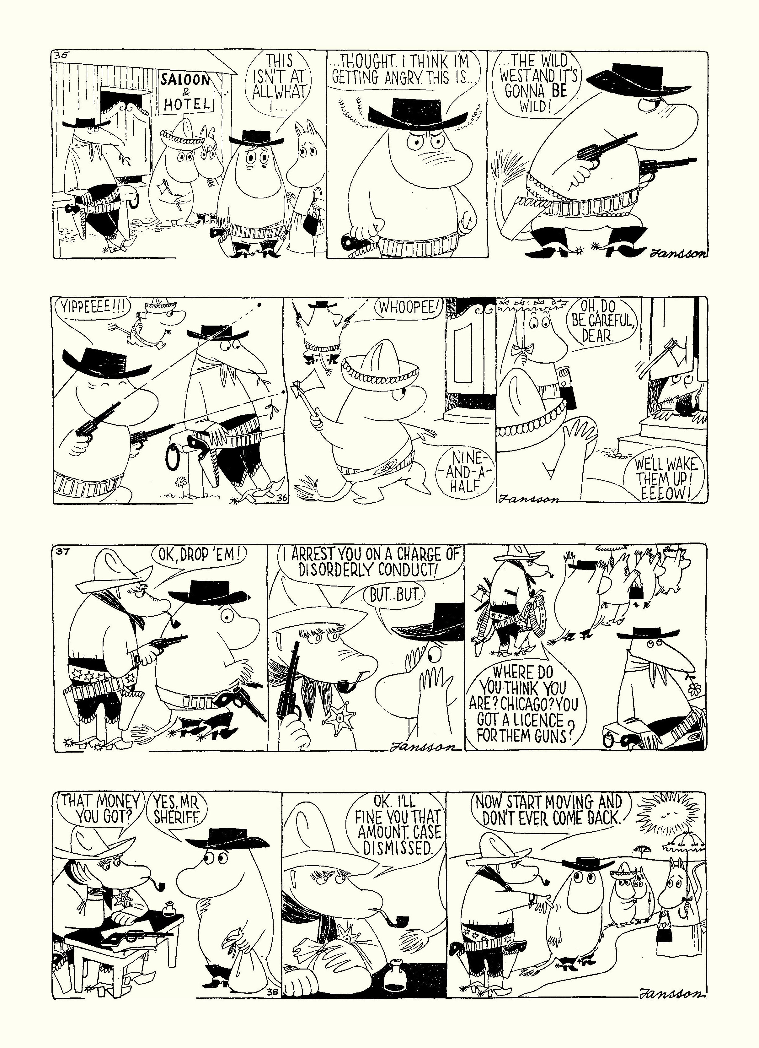 Read online Moomin: The Complete Tove Jansson Comic Strip comic -  Issue # TPB 4 - 15