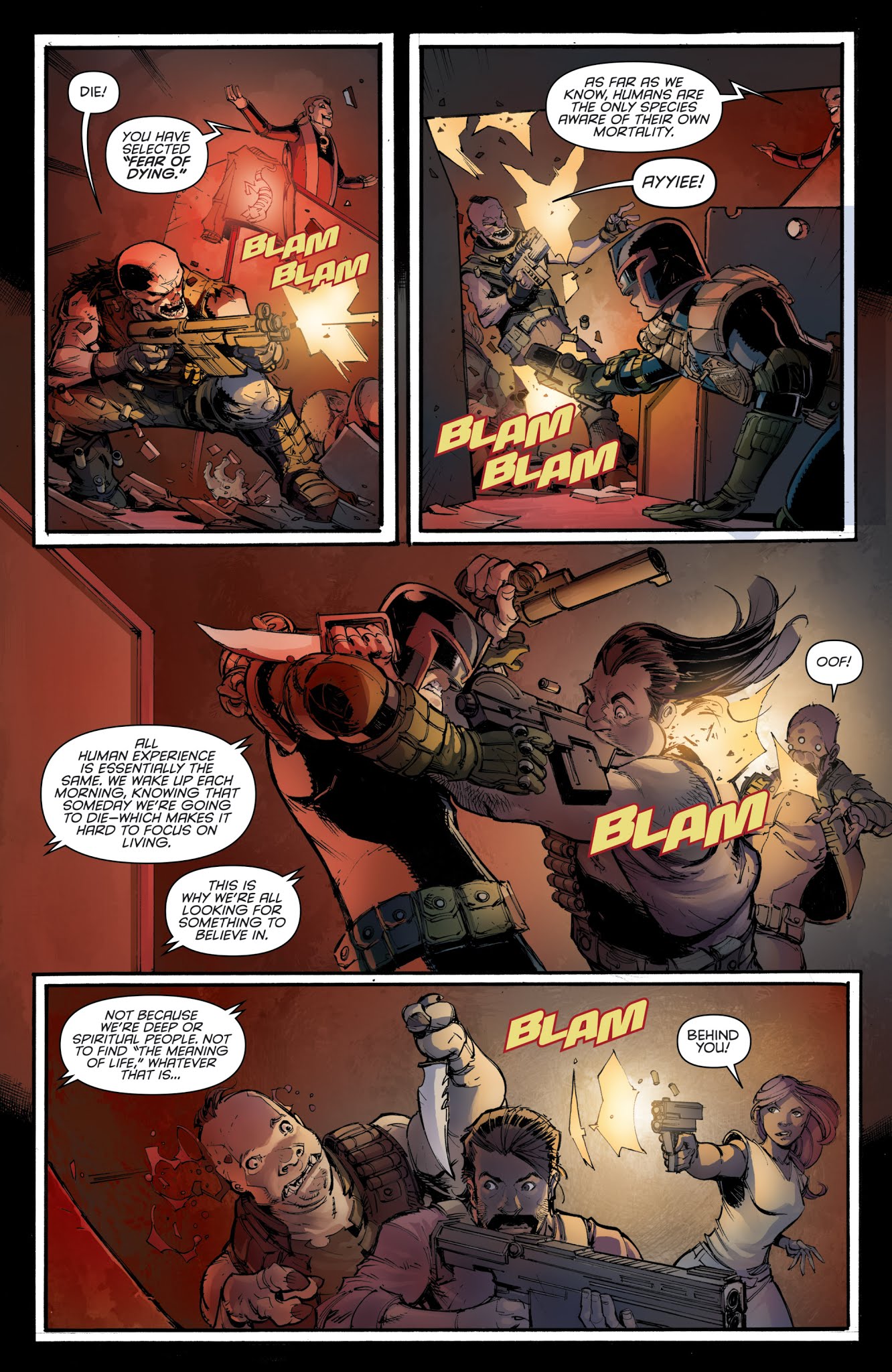Read online Judge Dredd: Under Siege comic -  Issue #2 - 5