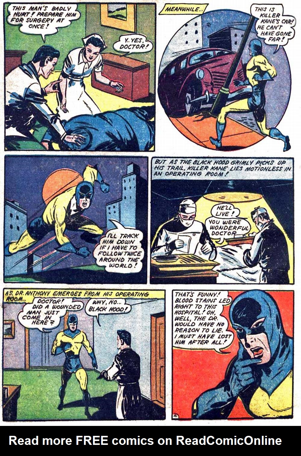 Read online Black Hood Comics comic -  Issue #9 - 20