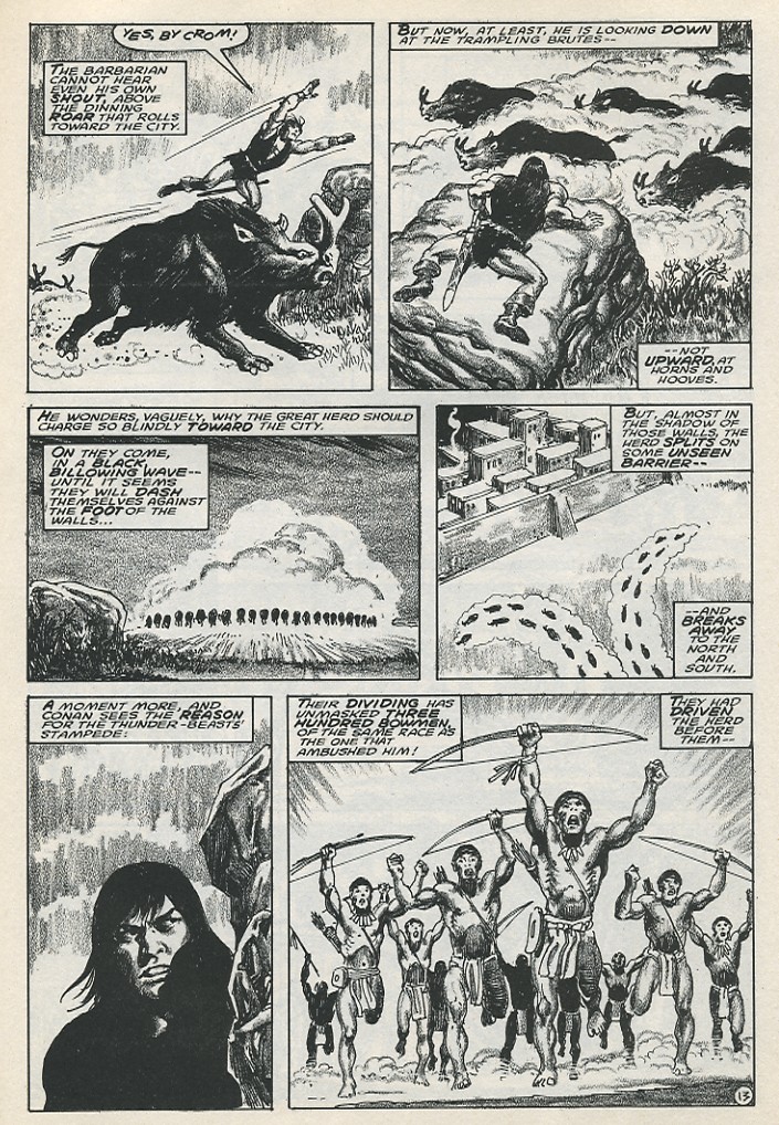 Read online The Savage Sword Of Conan comic -  Issue #223 - 15