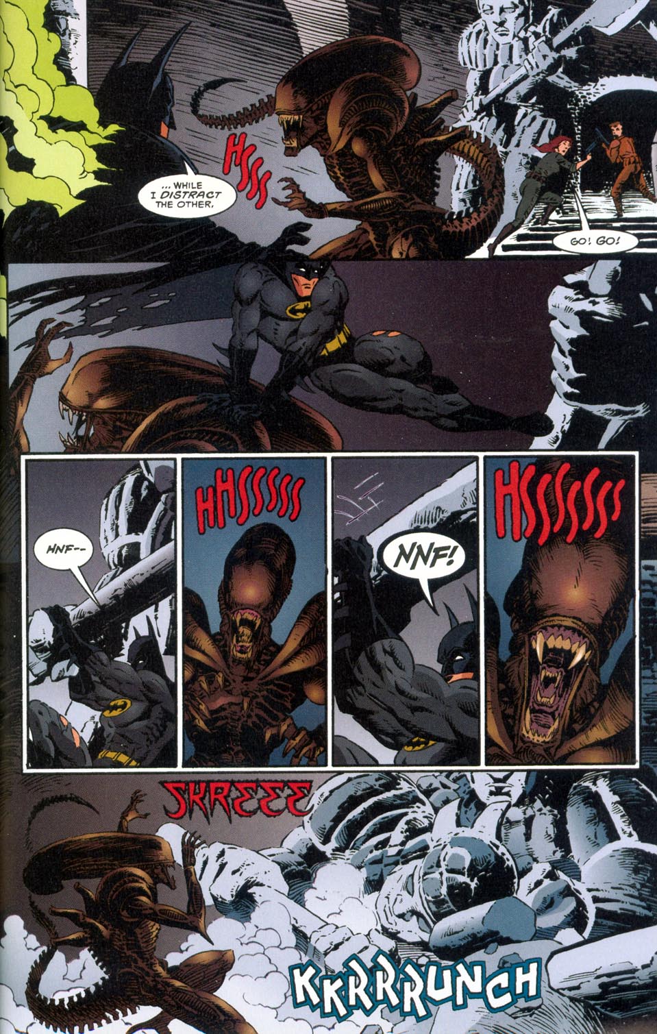 Read online Batman/Aliens comic -  Issue #2 - 21