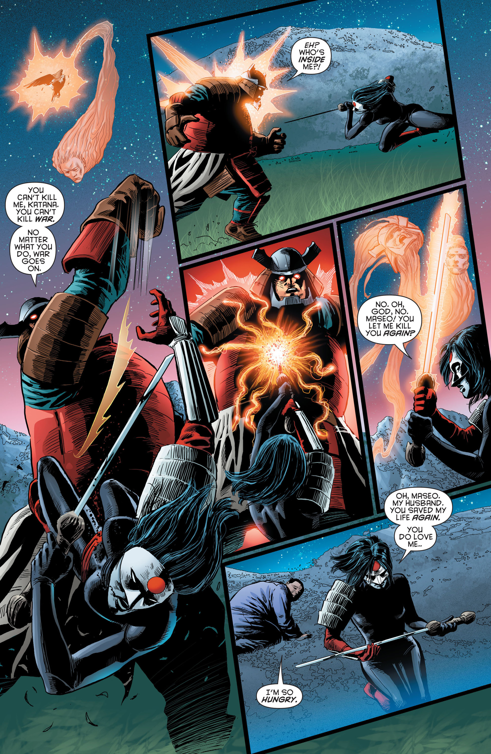 Read online Katana comic -  Issue #10 - 18