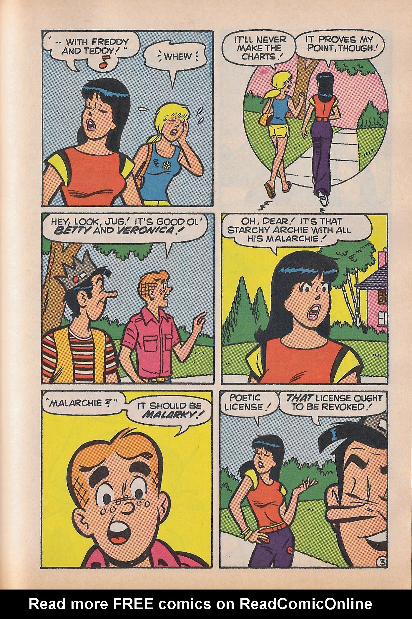 Read online Betty and Veronica Digest Magazine comic -  Issue #51 - 102