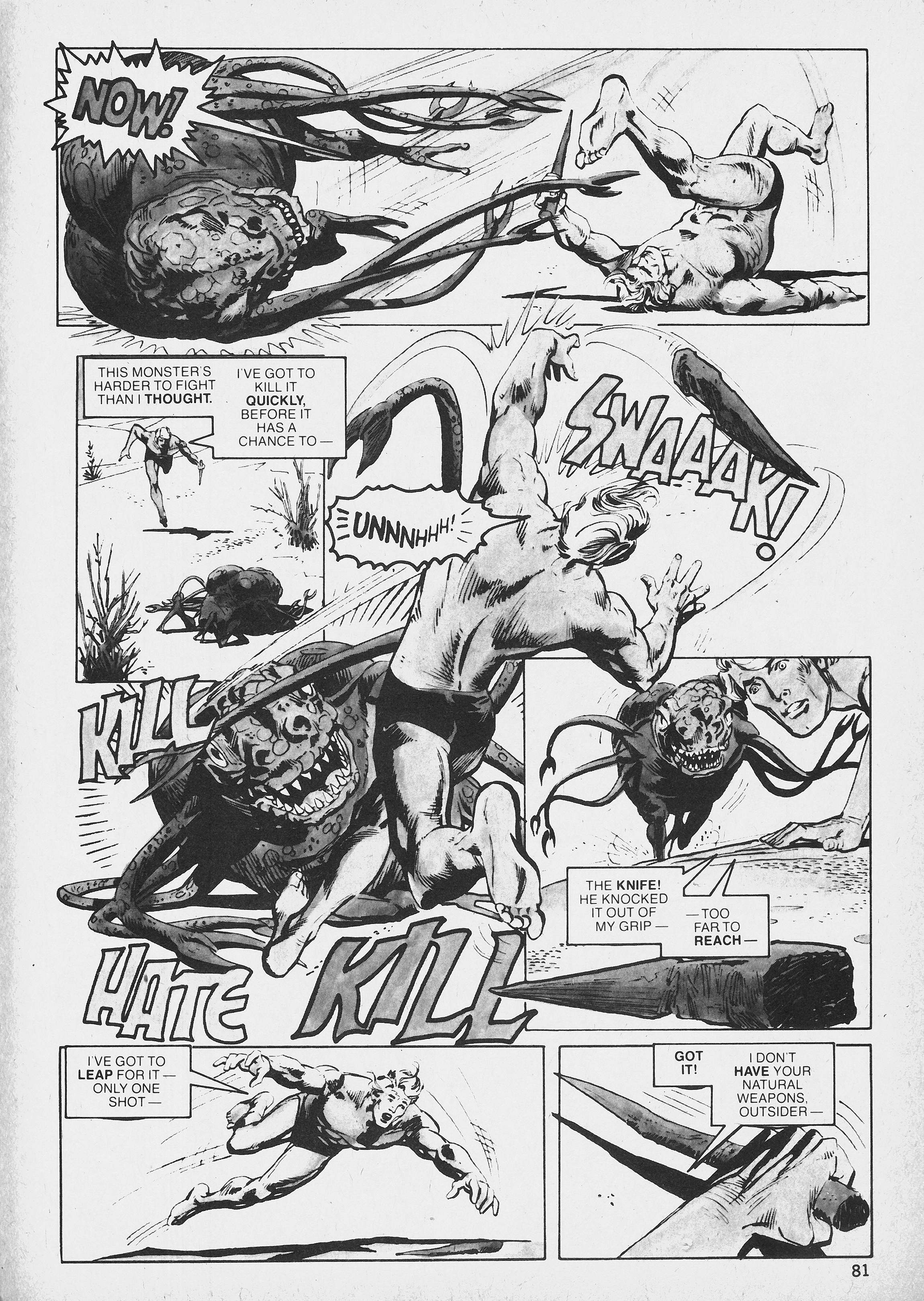 Read online Unknown Worlds of Science Fiction Giant Size Special comic -  Issue # Full - 81