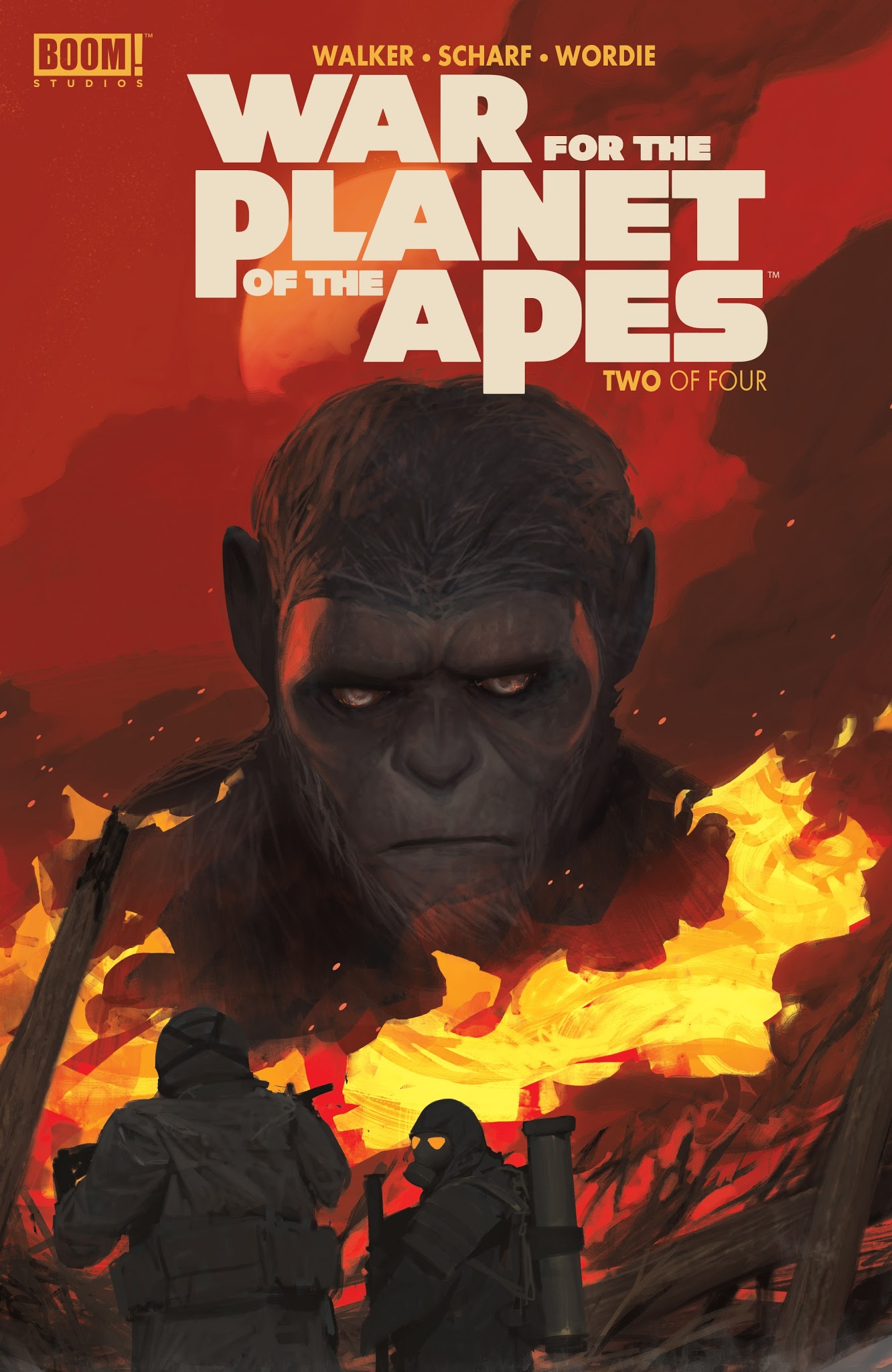 Read online War for the Planet of the Apes comic -  Issue #2 - 1