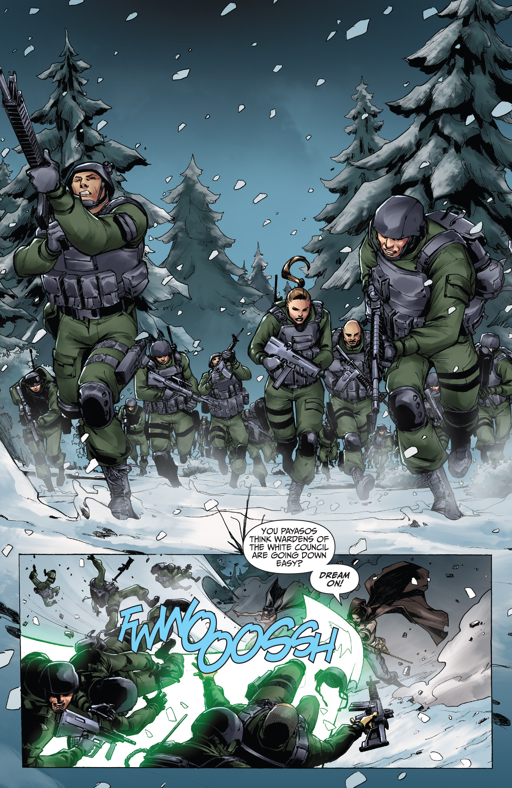 Read online Jim Butcher's The Dresden Files: War Cry comic -  Issue #4 - 16