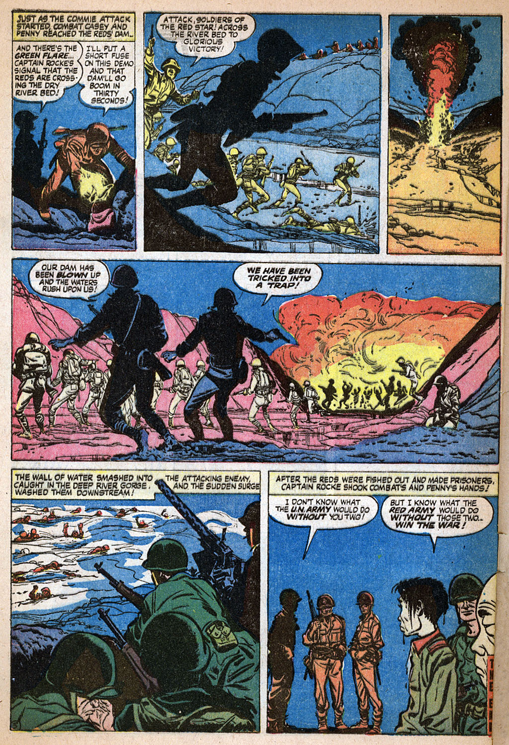 Read online Combat Casey comic -  Issue #31 - 32