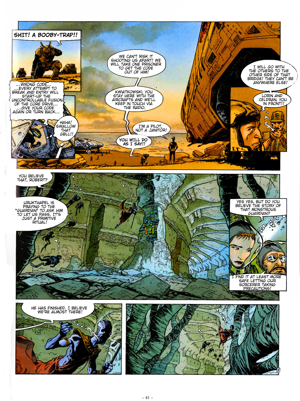 Read online Aquablue comic -  Issue #4 - 42