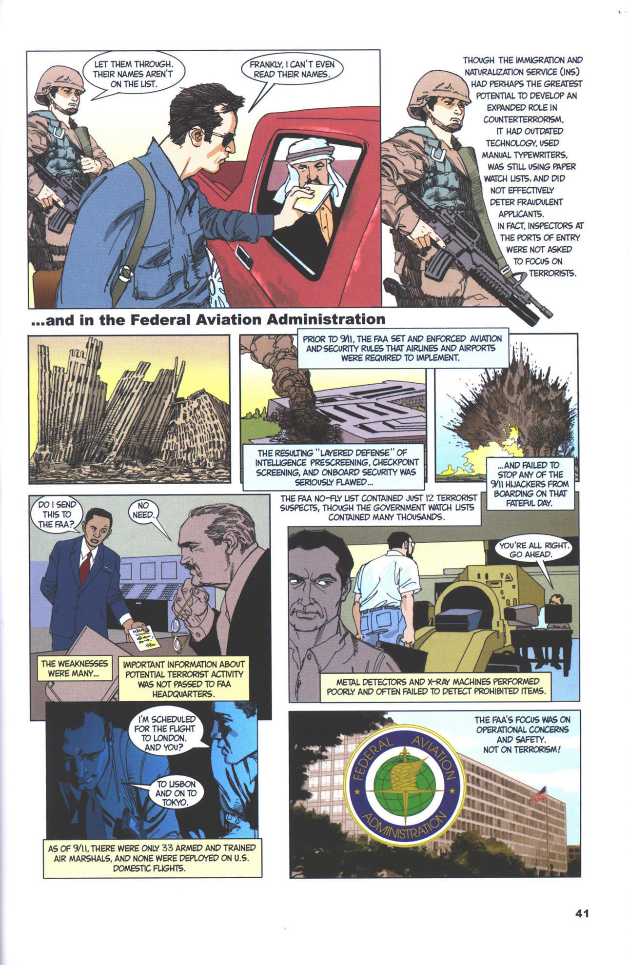 Read online The 9/11 Report comic -  Issue # TPB - 45