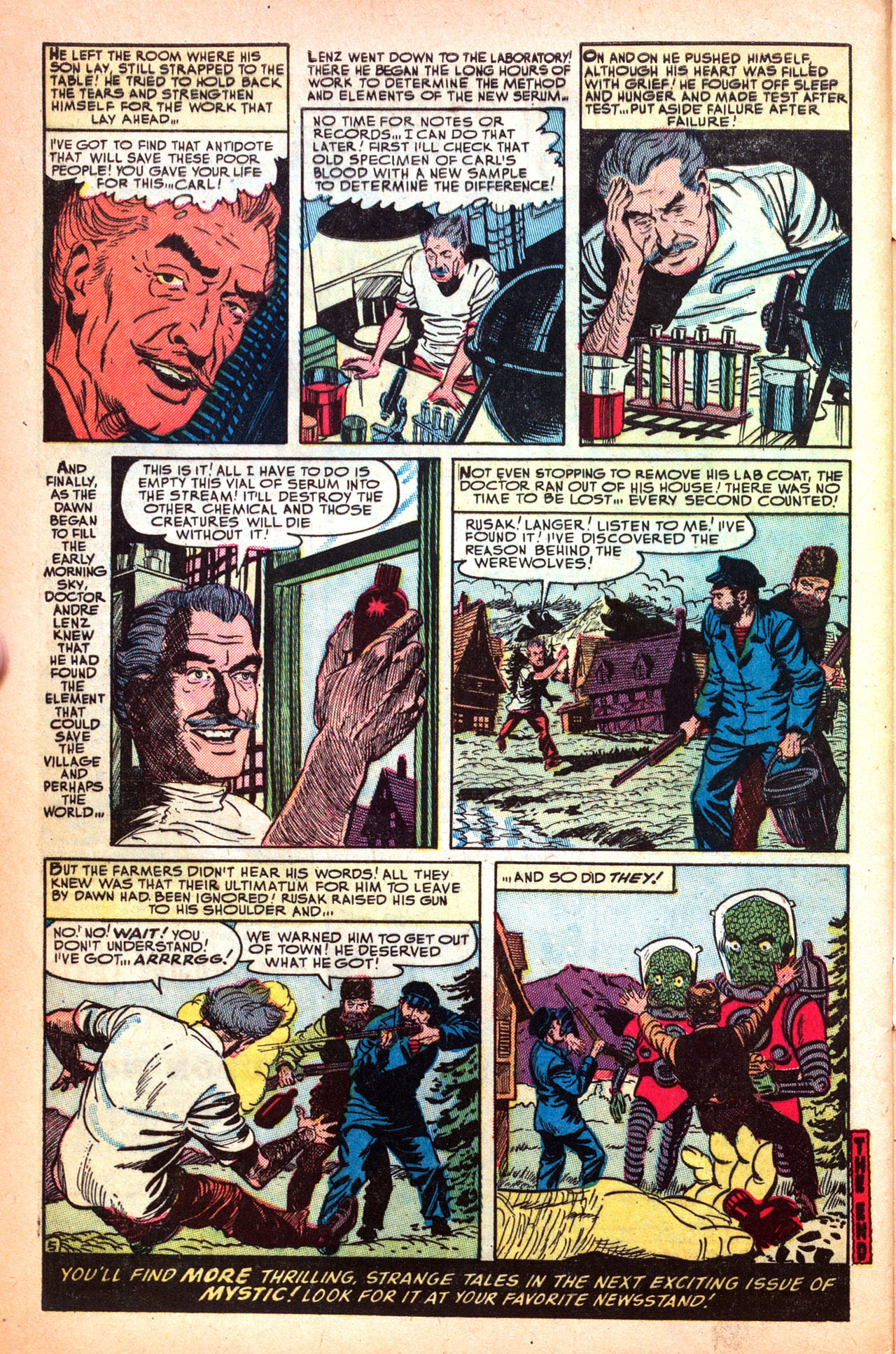 Read online Mystic (1951) comic -  Issue #32 - 32