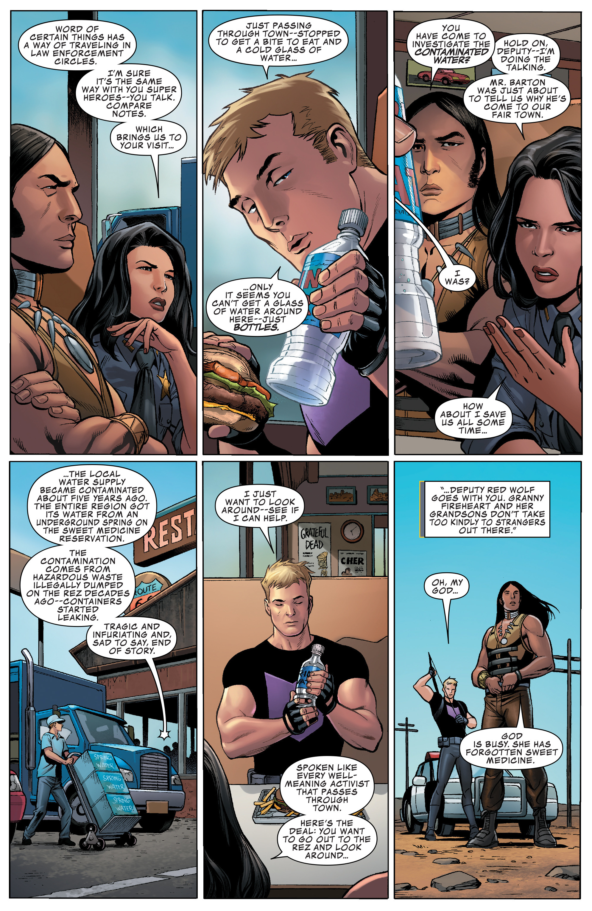 Read online Occupy Avengers comic -  Issue #1 - 5