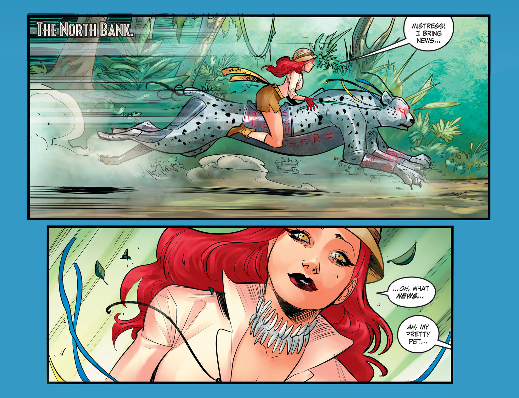 Read online DC Comics: Bombshells comic -  Issue #61 - 21