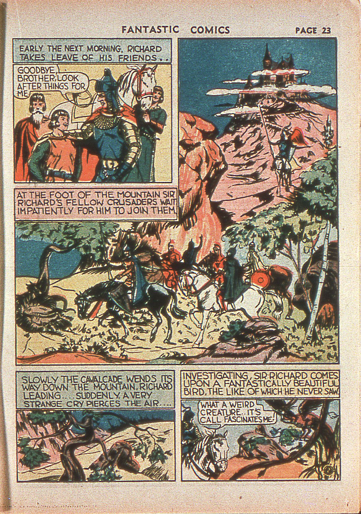 Read online Fantastic Comics comic -  Issue #1 - 26