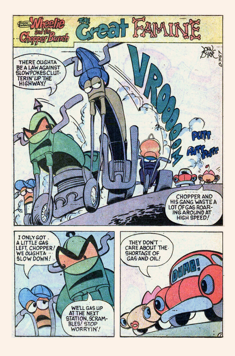 Read online Wheelie and the Chopper Bunch comic -  Issue #3 - 12