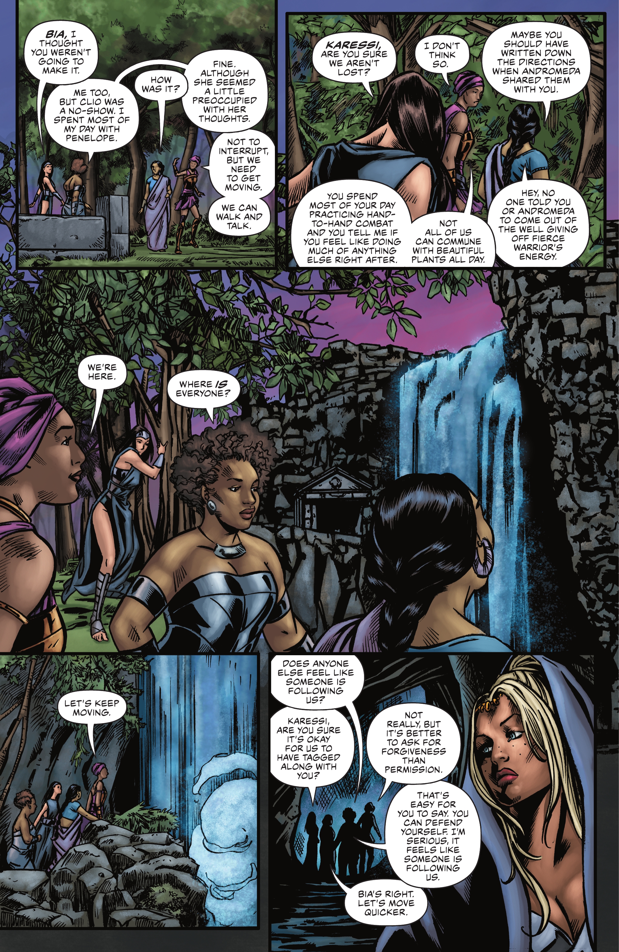 Read online Nubia & the Amazons comic -  Issue #2 - 15