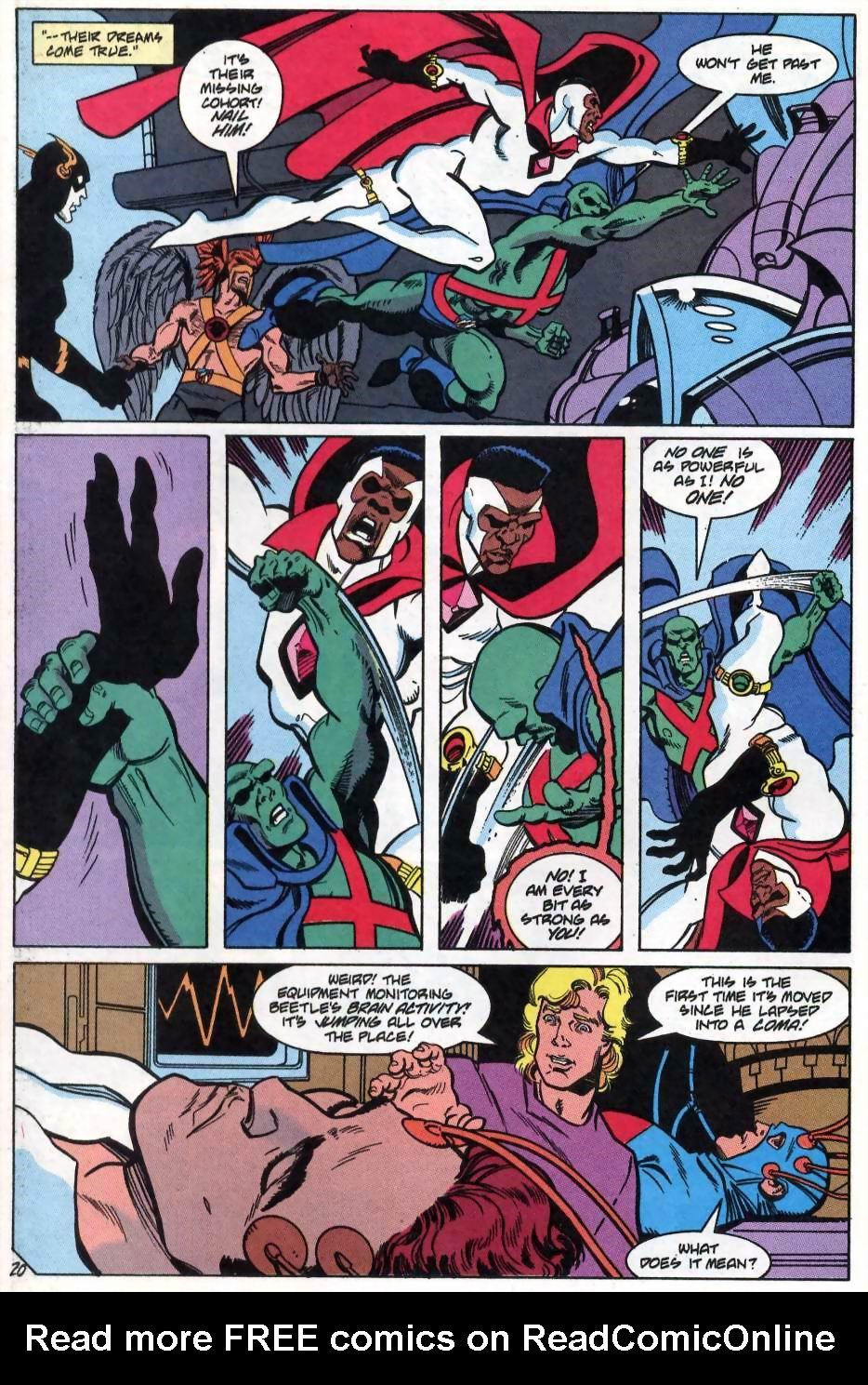 Read online Justice League America comic -  Issue #74 - 21