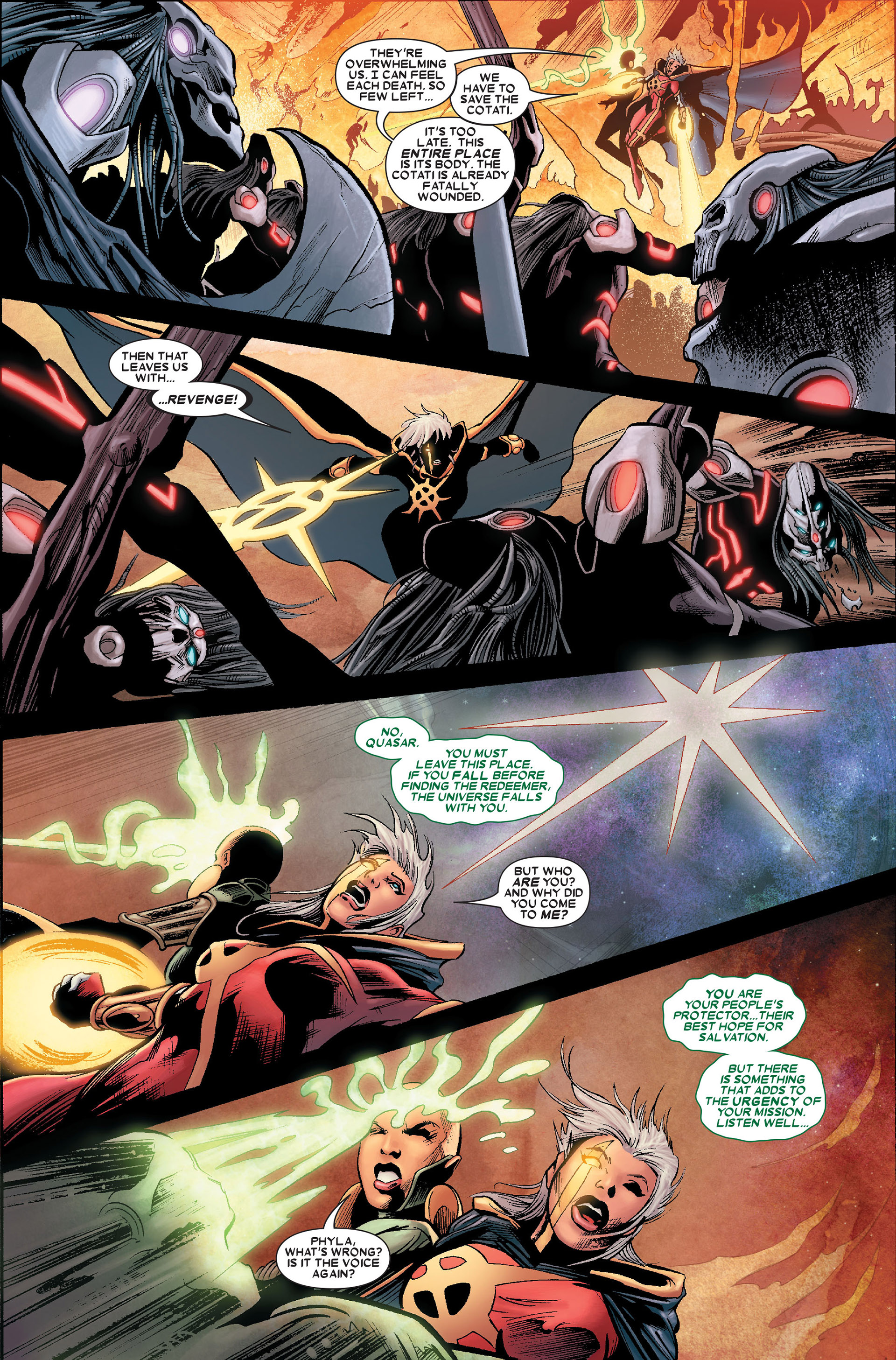 Read online Annihilation: Conquest - Quasar comic -  Issue #1 - 20