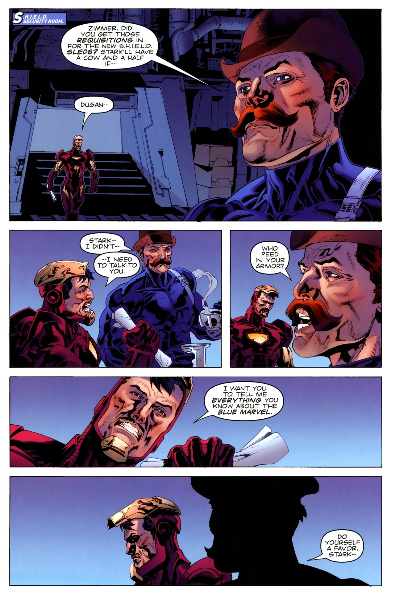 Read online Adam: Legend of the Blue Marvel comic -  Issue #2 - 6