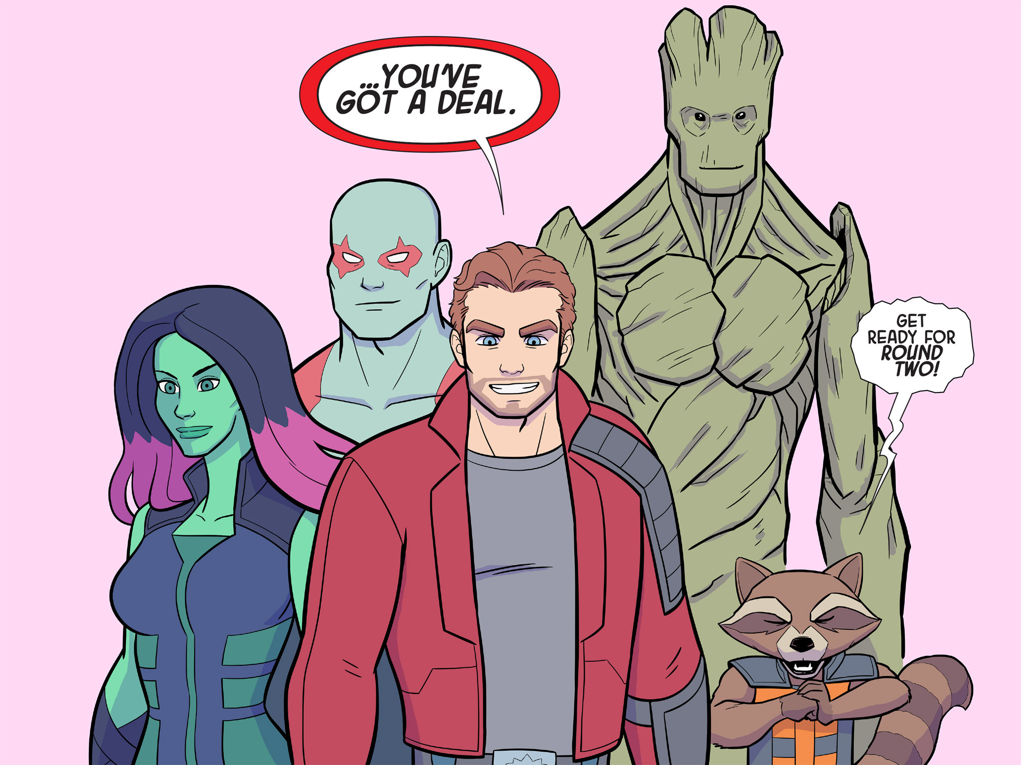 Read online Guardians of the Galaxy: Awesome Mix Infinite Comic comic -  Issue #3 - 31