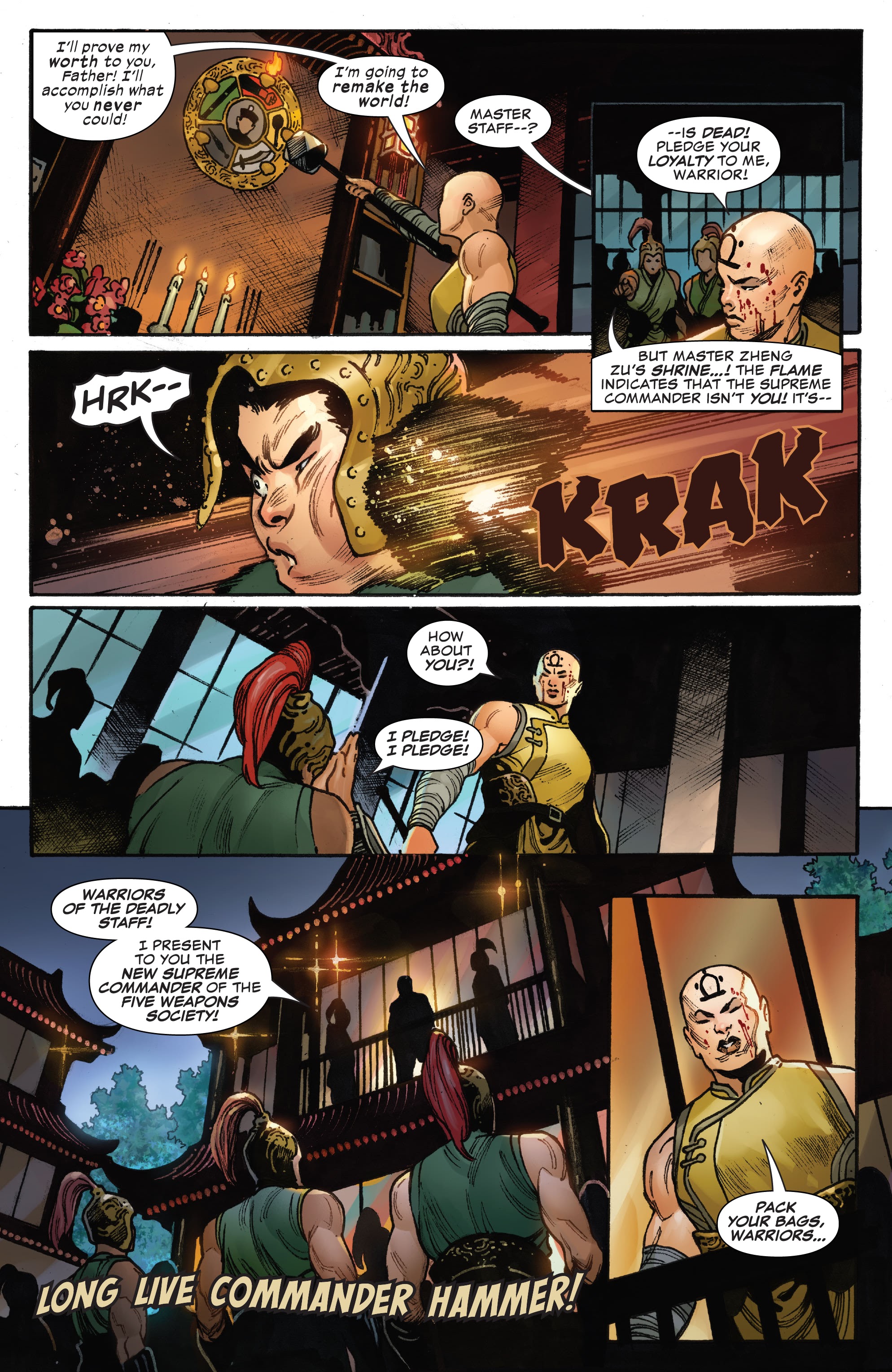 Read online Shang-Chi (2020) comic -  Issue #1 - 11