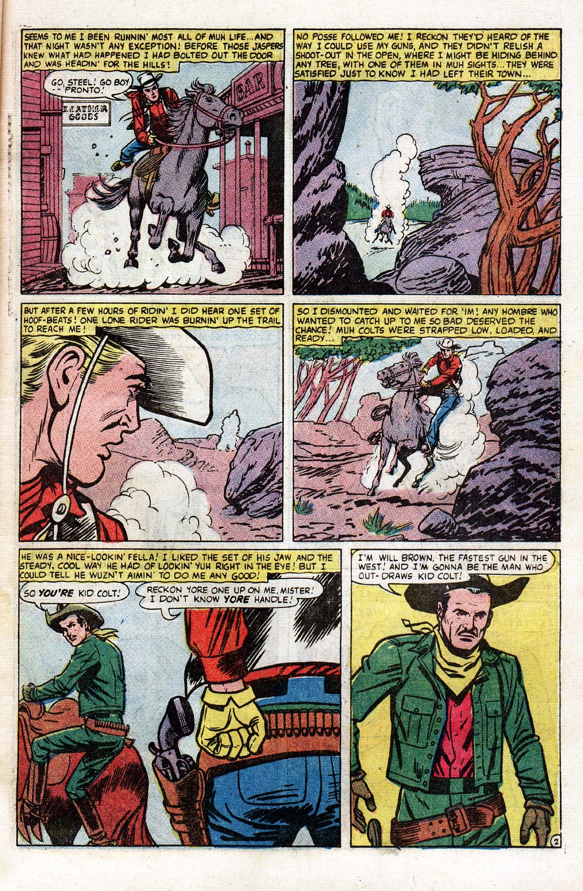 Read online The Mighty Marvel Western comic -  Issue #11 - 20