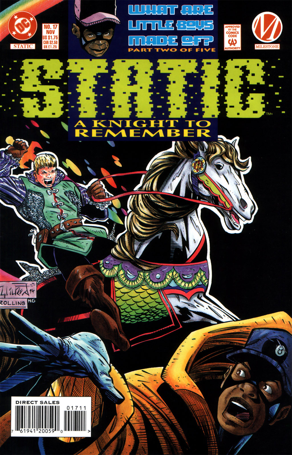 Read online Static comic -  Issue #17 - 1