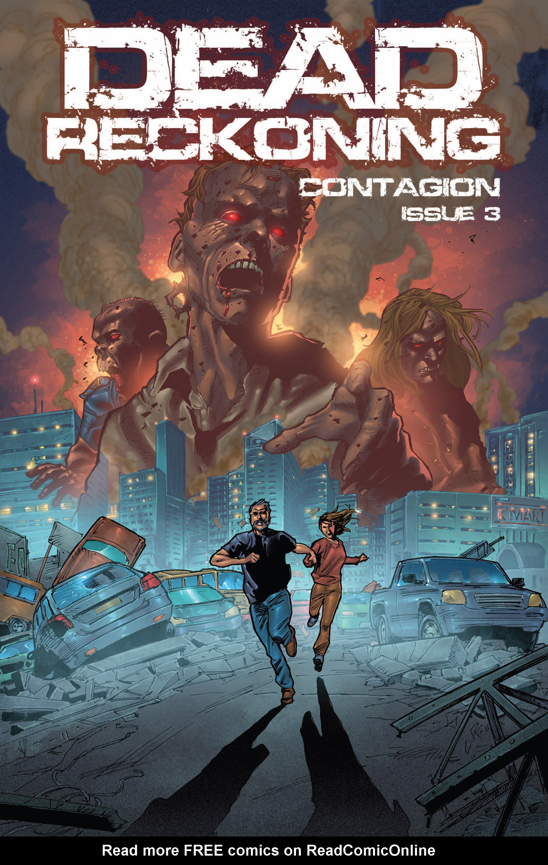 Read online Dead Reckoning: Contagion comic -  Issue #3 - 1