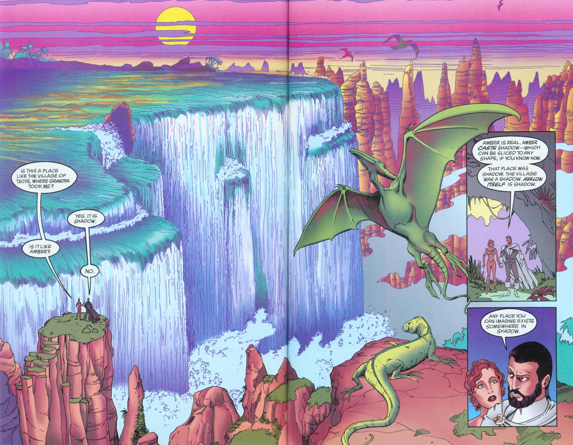 Read online Roger Zelazny's Amber: The Guns of Avalon comic -  Issue #2 - 35