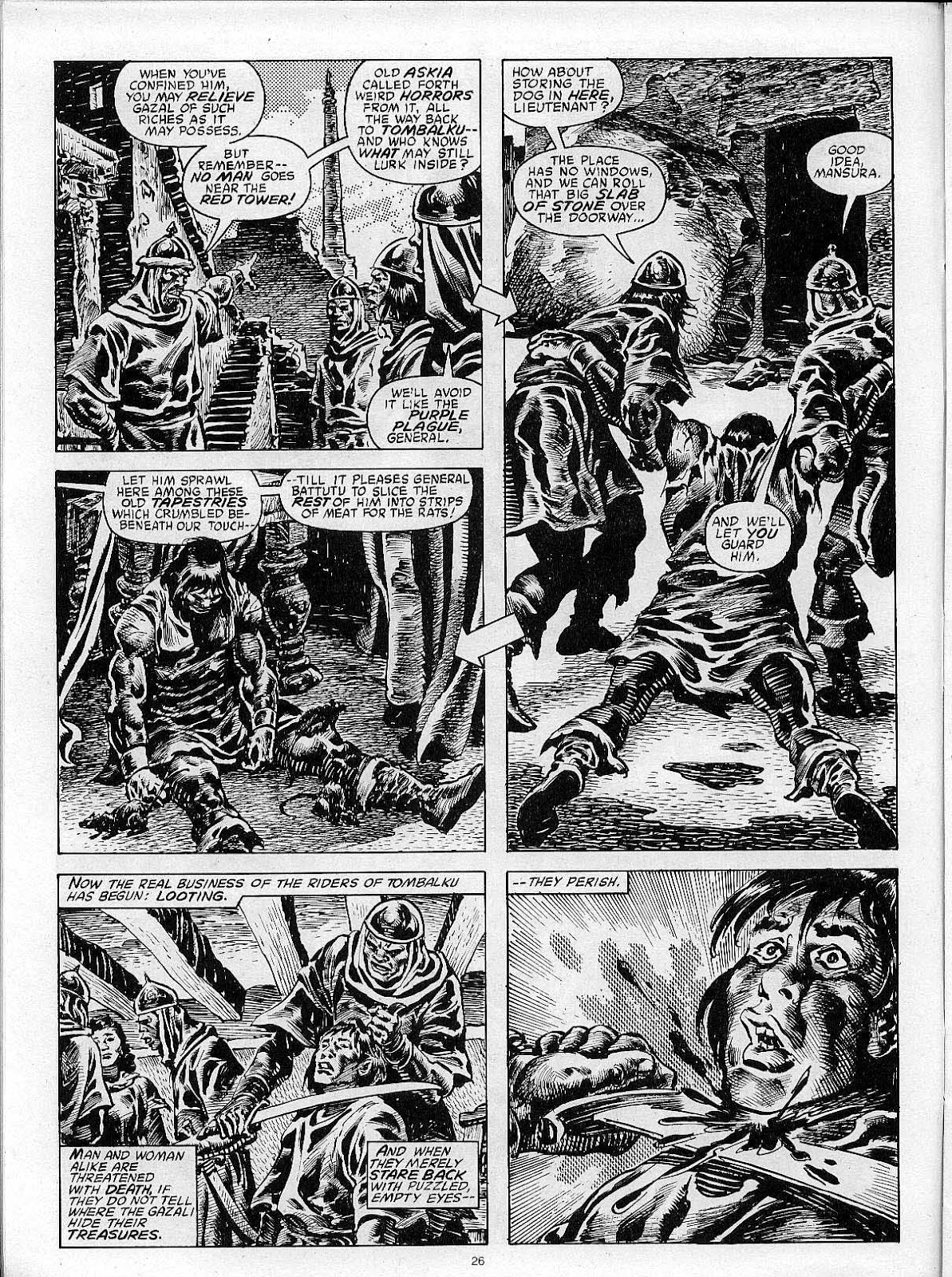 The Savage Sword Of Conan issue 204 - Page 28