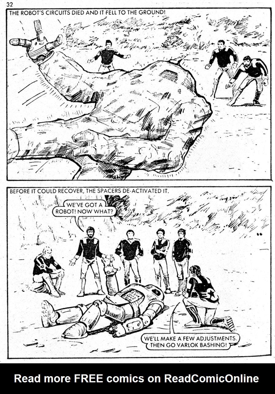 Read online Starblazer comic -  Issue #21 - 32
