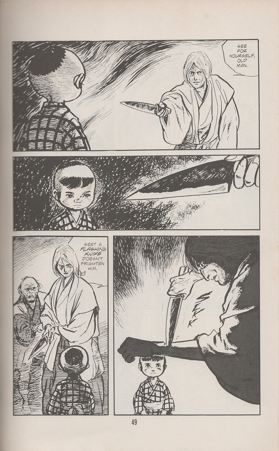 Read online Lone Wolf and Cub comic -  Issue #34 - 53