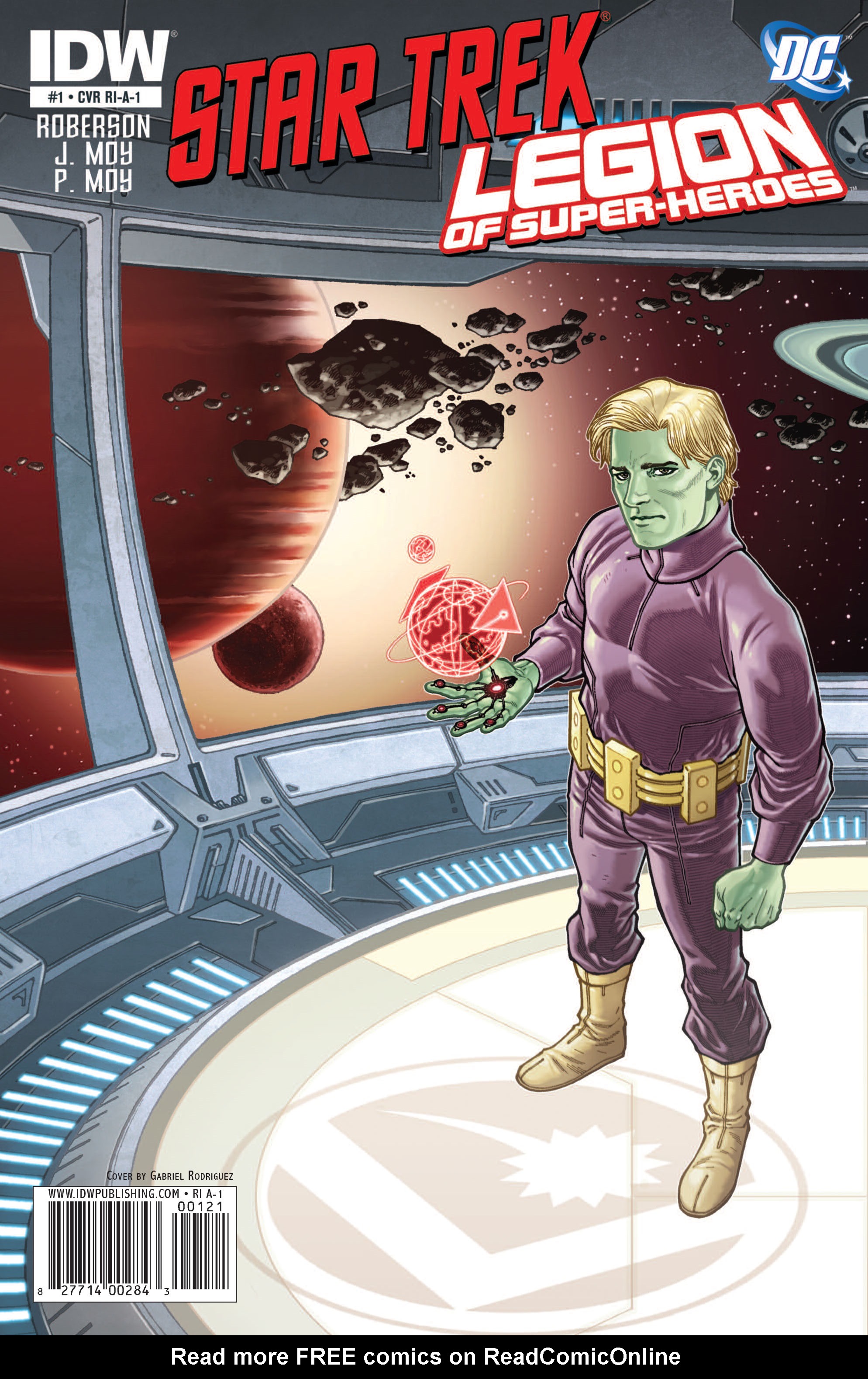 Read online Star Trek/Legion of Super-Heroes comic -  Issue #1 - 3