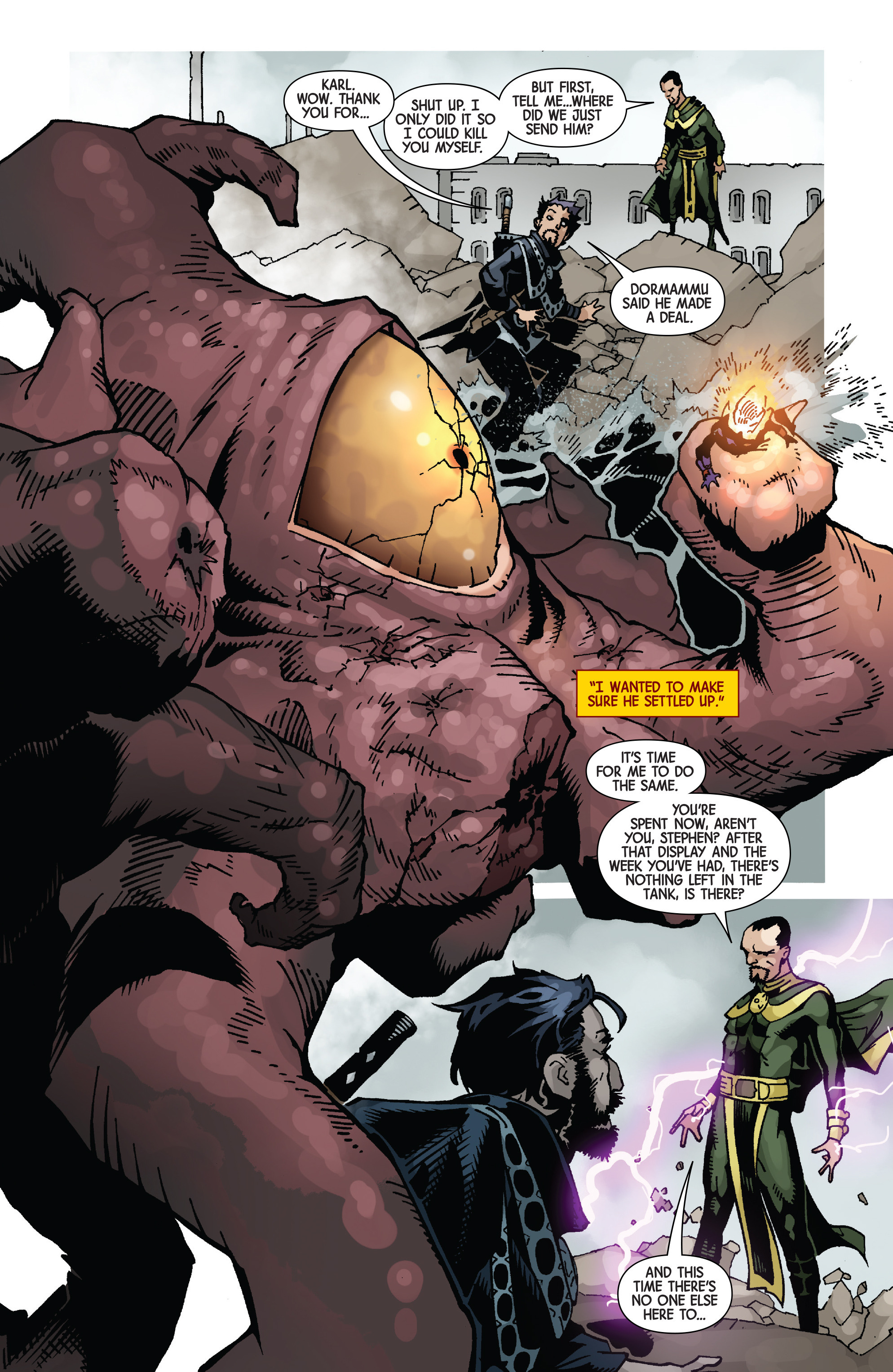 Read online Doctor Strange (2015) comic -  Issue #16 - 18