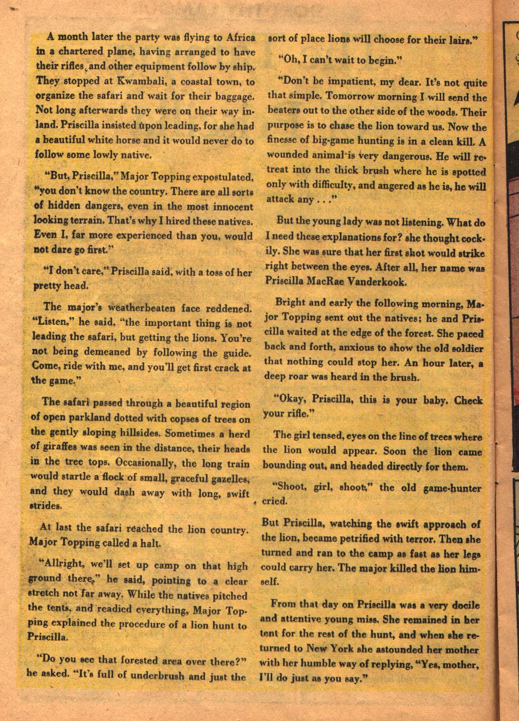 Read online Dorothy Lamour Jungle Princess comic -  Issue #2 - 12