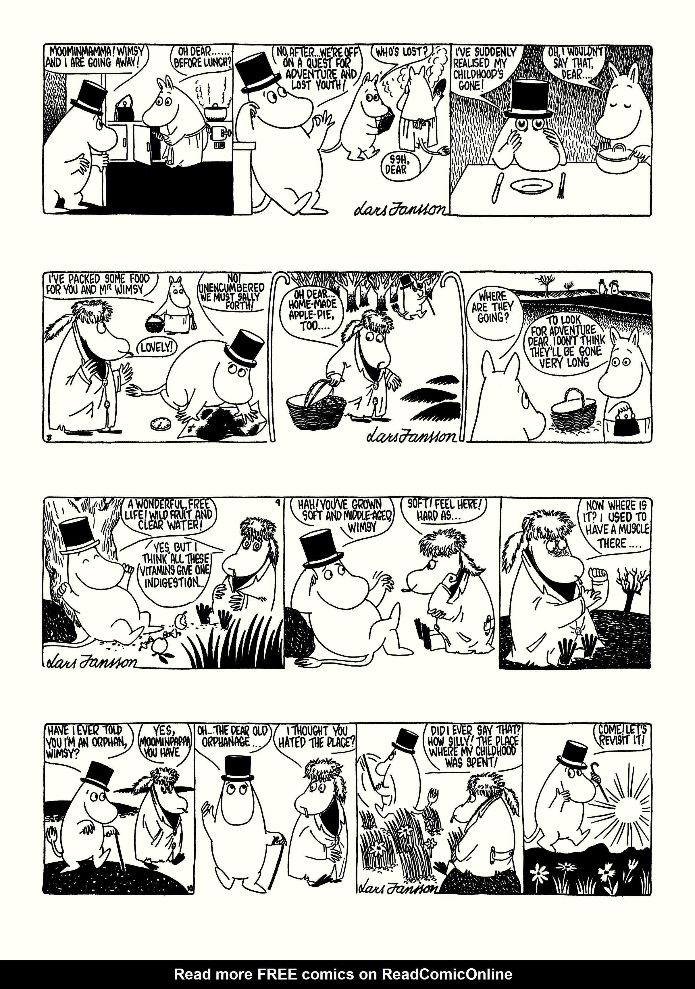 Read online Moomin: The Complete Lars Jansson Comic Strip comic -  Issue # TPB 6 - 49