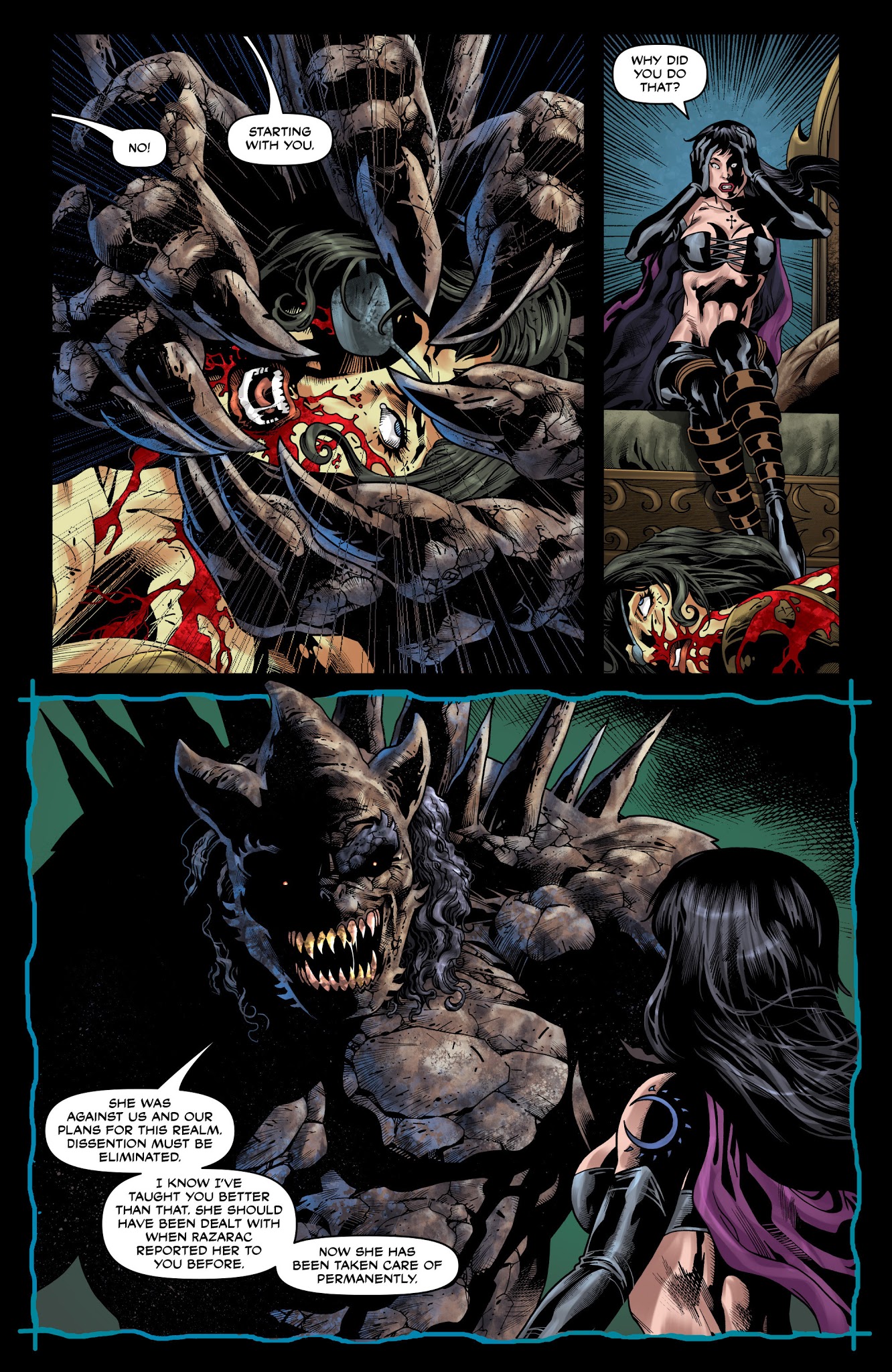 Read online Lady Death: Apocalypse comic -  Issue #6 - 9