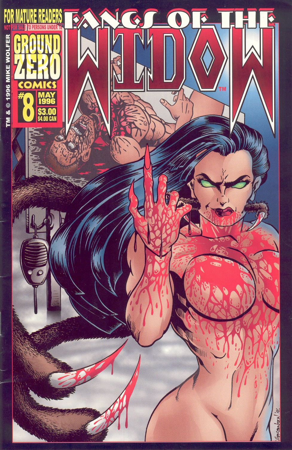 Read online Fangs of the Widow comic -  Issue #8 - 1