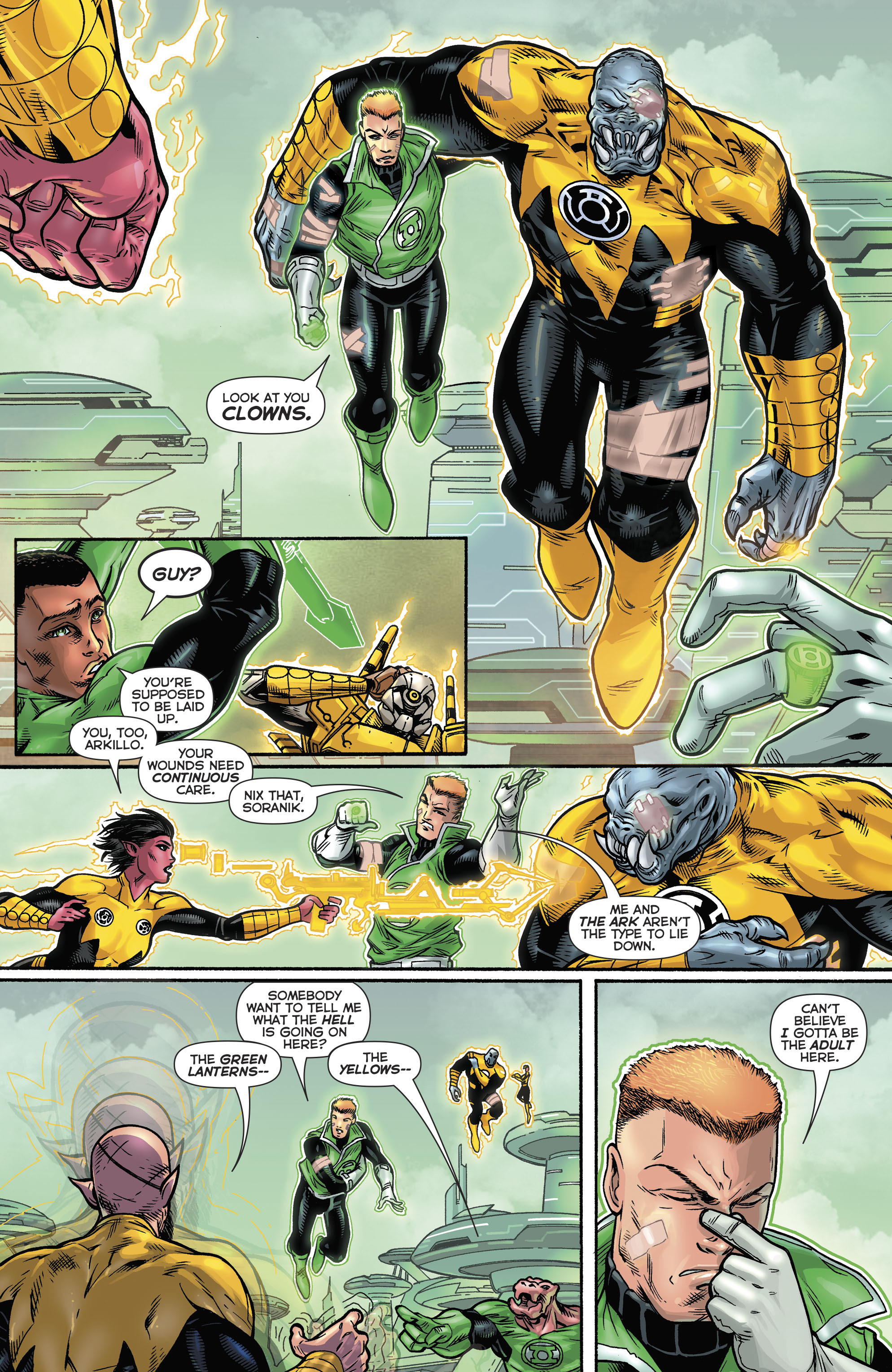 Read online Hal Jordan And The Green Lantern Corps comic -  Issue #18 - 14
