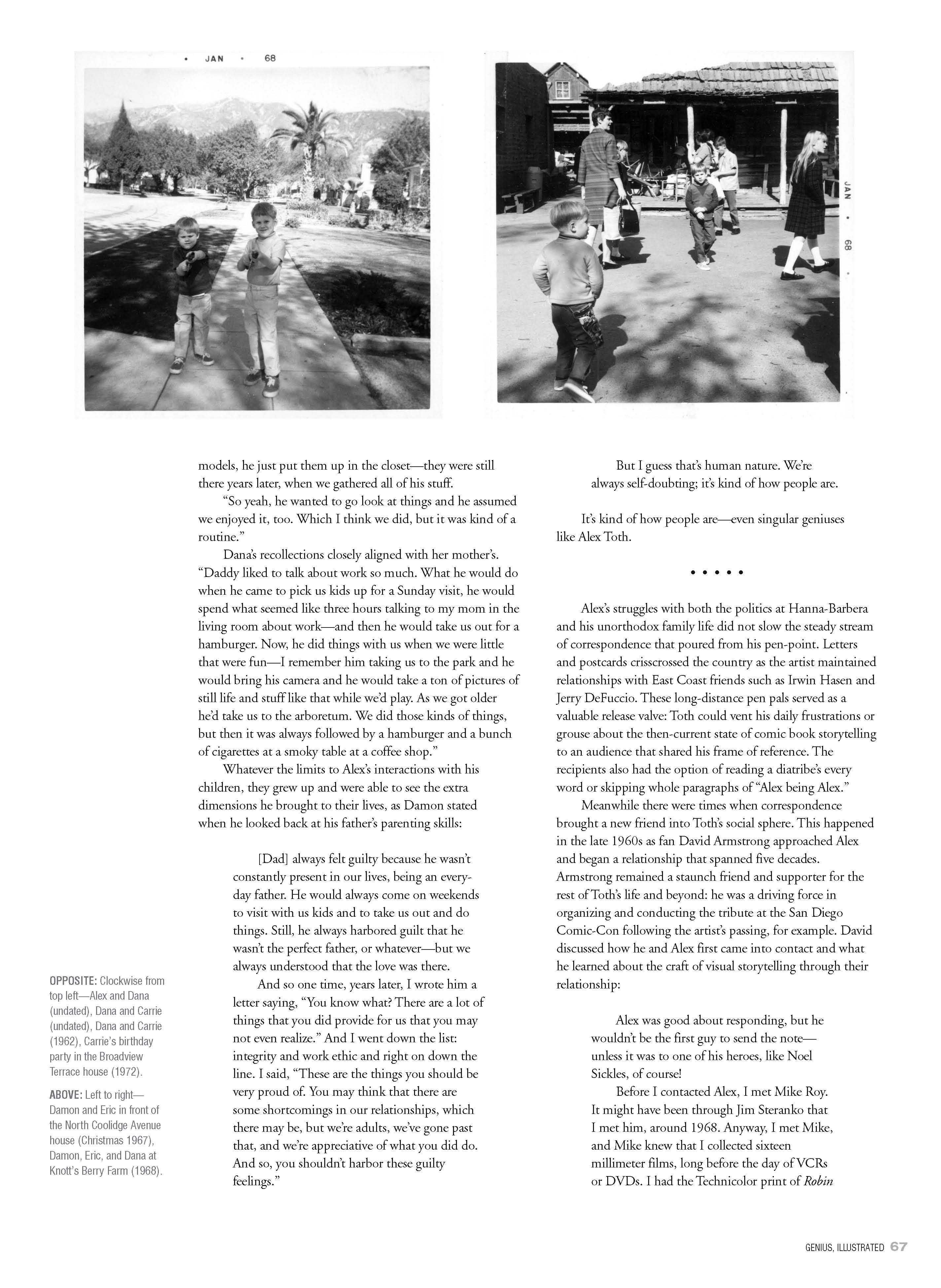 Read online Genius, Illustrated: The Life and Art of Alex Toth comic -  Issue # TPB (Part 1) - 68