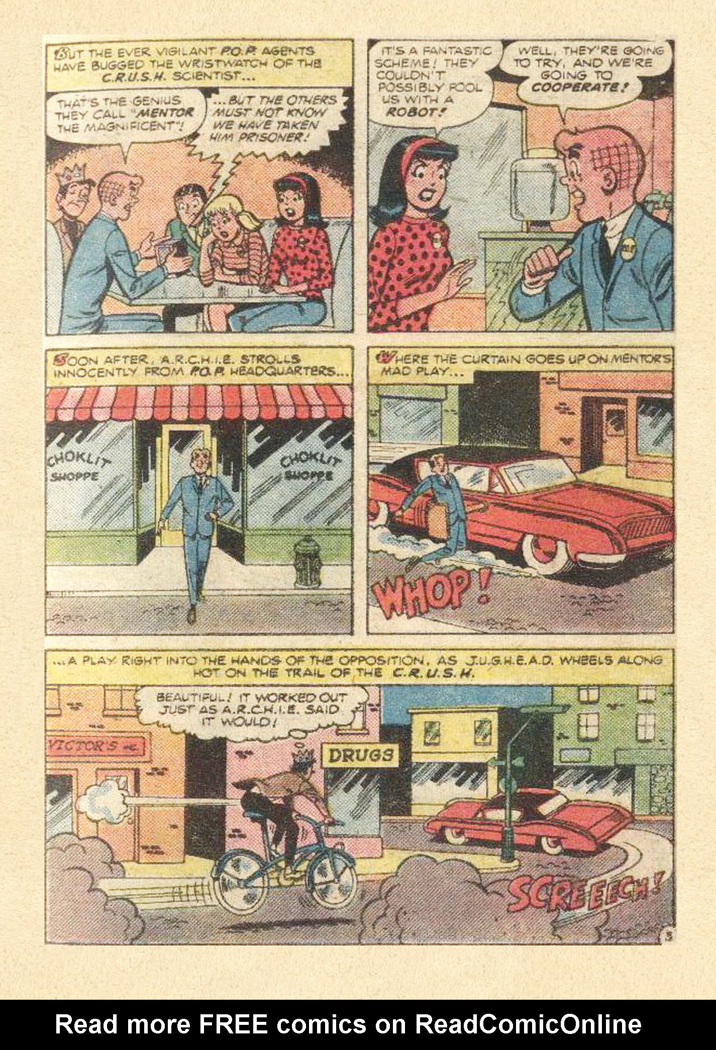 Read online Archie...Archie Andrews, Where Are You? Digest Magazine comic -  Issue #30 - 35
