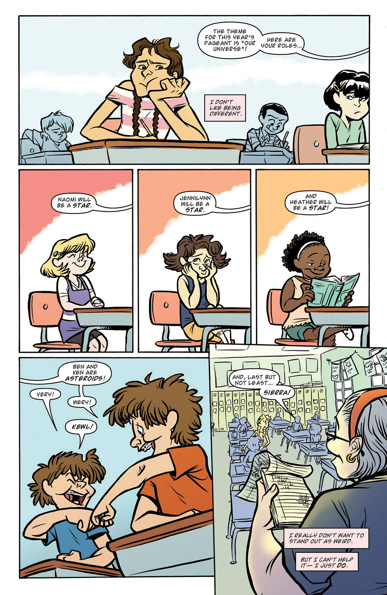 Read online Womanthology: Space comic -  Issue #5 - 6