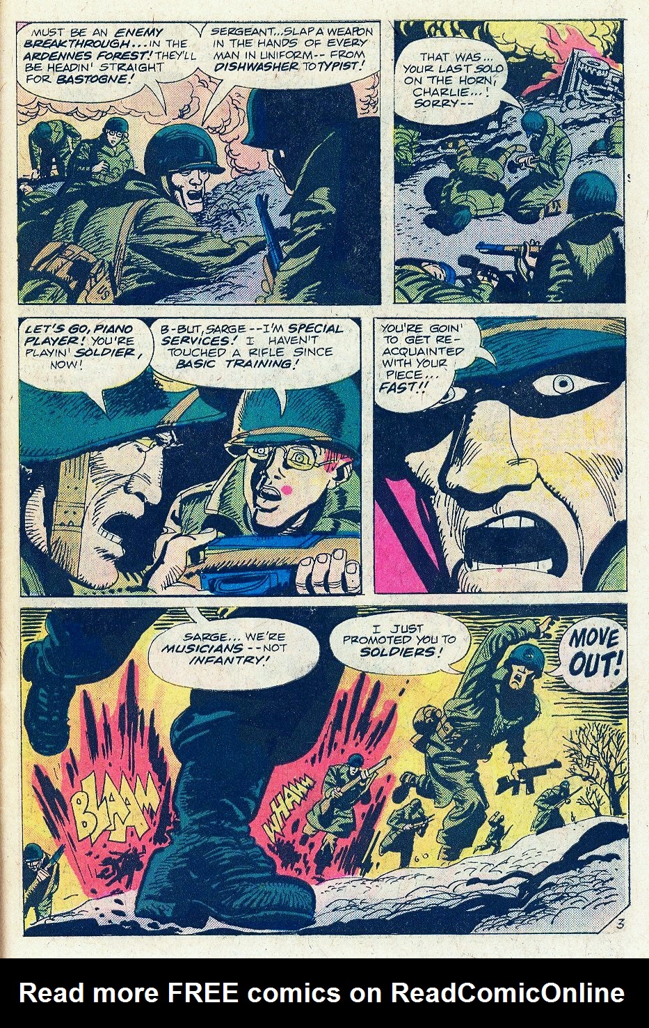 Read online Our Army at War (1952) comic -  Issue #287 - 25